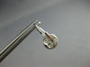 1.35CT DIAMOND 14KT WHITE GOLD 3D CLUSTER FLOWER HALO LEVERBACK HANGING EARRINGS