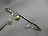 ESTATE .14CT BLACK DIAMOND & AAA TAHITIAN PEARL 18KT BLACK GOLD BANGLE BRACELET