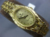 ESTATE LARGE VICENCE 18KT YELLOW GOLD 3D CLASSIC OVAL QUARTZ SWISS WATCH #18900