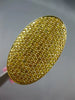 EXTRA LARGE 2.78CT FANCY YELLOW DIAMOND 18KT YELLOW GOLD CLASSIC OVAL FUN RING