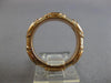 .43CT DIAMOND 18K ROSE GOLD 3D HAND CRAFTED ETERNITY SOLID OVAL ANNIVERSARY RING