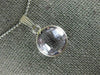 ESTATE 3.60CT AAA PINK AMETHYST 14KT WHITE GOLD 3D ROUND CLASSIC BEZEL PENDANT