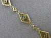 ESTATE LARGE 3.77CT DIAMOND 14KT YELLOW GOLD CHANDELIER FLOATING LARIAT NECKLACE