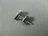 .24CT DIAMOND 18K WHITE GOLD RECTANGULAR SOLITAIRE ETOILE FLOATING STUD EARRINGS