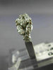 ESTATE 1.20CT ROUND & MARQUISE DIAMOND 14KT WHITE GOLD 3D ANNIVERSARY RING #2712