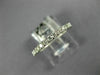 .40CT DIAMOND 18K WHITE GOLD 3D ROUND COMFORT FIT SEMI ETERNITY ANNIVERSARY RING