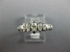 .80CT DIAMOND 14KT WHITE GOLD 3D MARQUISE & BAGUETTE GRADUATING ANNIVERSARY RING