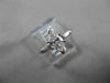 ESTATE WIDE .86CT DIAMOND MARQUISE 14KT WHITE GOLD 3 STONE ENGAGEMENT RING 22151
