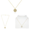 .41CT DIAMOND 14KT YELLOW GOLD ROUND PAVE MULTI ROW ADJUSTABLE FLOATING PENDANT