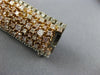 ESTATE MASSIVE 51.21CT WHITE & PINK DIAMOND 18KT 2 TONE GOLD 3D TENNIS NECKLACE
