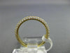 ESTATE .91CT DIAMOND 18KT YELLOW GOLD CLASSIC ETERNITY WEDDING ANNIVERSARY RING