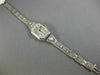 ANTIQUE ART DECO WALTHAM OLD MINE DIAMOND 14KT WHITE GOLD FILIGREE LADIES WATCH