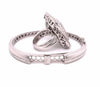 LARGE 6.36CT DIAMOND 18KT WHITE GOLD MULTI SHAPE INTERCHANGEABLE BANGLE BRACELET