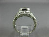 ANTIQUE .14CT DIAMOND 14KT WHITE GOLD SQUARE OPEN FILIGREE ENGAGEMENT RING 26658