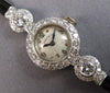 ANTIQUE LARGE TIFFANY & CO 2.60CT DIAMOND PLATINUM CIRCULAR LADY'S WATCH #28052