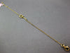 ESTATE .10CT FANCY YELLOW DIAMOND 18K YELLOW GOLD 3D CLASSIC GUITAR FUN BRACELET