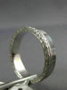 ESTATE 14KT WHITE GOLD 3D FILIGREE MILGRAIN WEDDING ANNIVERSARY LOVE RING #1059