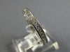 ESTATE .65CT DIAMOND 14K WHITE GOLD ROUND CHANNEL 2.5mm WEDDING ANNIVERSARY RING