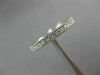 ANTIQUE .25CT DIAMOND 14KT WHITE GOLD 3D CLASSIC FILIGREE ANNIVERSARY RING #9169