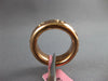 WIDE .83CT DIAMOND 18KT ROSE GOLD 3D ETOILE ROUND COMFORT FIT ANNIVERSARY RING