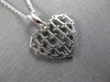 ESTATE .20CT DIAMOND 14KT WHITE GOLD 3D MULTI BAR BY THE YARD FLOATING PENDANT
