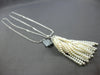 EXTRA LARGE & LONG .51CT DIAMOND & AAA SOUTH SEA PEARL 18KT WHITE GOLD NECKLACE