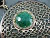 ESTATE LARGE 1.02CT DIAMOND & MULTI GEM 14KT TWO TONE GOLD BY THE YARD PENDANT