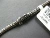 LARGE 24.20CT WHITE & MOCHA DIAMOND & SMOKY TOPAZ 14K WHITE GOLD LARIAT NECKLACE