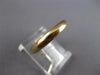 14KT YELLOW GOLD 3D CLASSIC SOLID 3MM WEDDING ANNIVERSARY RING #27359