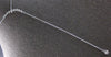 LARGE .50CT DIAMOND 14KT WHITE GOLD GRADUATING LARIAT JOURNEY SOLITAIRE NECKLACE