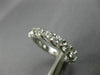 ESTATE 2.45CT ROUND DIAMOND 14KT WHITE GOLD 3D ETERNITY WEDDING ANNIVERSARY RING