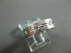 ESTATE WIDE .27CT DIAMOND 14K WHITE GOLD ETOILE ANNIVERSARY ETERNITY RING #15192