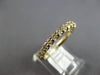ESTATE .62CT DIAMOND 14K YELLOW GOLD ROUND SHARED PRONG WEDDING ANNIVERSARY RING