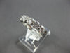 LARGE 1.33CT DIAMOND 14KT WHITE GOLD 3D CLASSIC 5 STONE WEDDING ANNIVERSARY RING