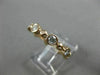 ESTATE .64CT DIAMOND 14K ROSE GOLD 3D ETOILE ETERNITY WEDDING ANNIVERSARY RING