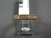 .32CT DIAMOND 14KT ROSE GOLD 3D FILIGREE MILGRAIN SEMI ETERNITY ANNIVERSARY RING