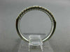 .50CT DIAMOND 14KT WHITE GOLD MULTI ROW FILIGREE SEMI ETERNITY ANNIVERSARY RING