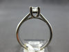 .42CT DIAMOND 14KT WHITE GOLD CLASSIC PRINCESS SOLITAIRE LUCIDA ENGAGEMENT RING