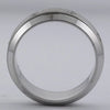 .15CT DIAMOND 18KT WHITE GOLD 3D MATTE & SHINY ETOILE ETERNITY ANNIVERSARY RING