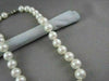 ESTATE 11mm - 12mm AAA WHITE SOUTH SEA PEARLS CLASSIC 14KT FILIGREE NECKLACE