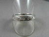 6mm HAND CRAFTED .50CT F VVS DIAMOND 14KT WHITE GOLD RING BAND SIZE 12.25 !!!!!!