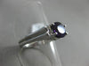ESTATE 1.86CT DIAMOND & AMETHYST 14K WHITE GOLD FILIGREE PROMISE FRIENDSHIP RING