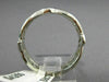ANTIQUE 1.58CT OLD MINE DIAMOND PLATINUM DOUBLE WAVE ETERNITY FUN RING #18829