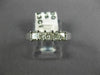 ESTATE .50CT PRINCESS CUT DIAMOND 14KT WHITE GOLD 5 STONE ANNIVERSARY RING 19278