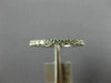 .35CT DIAMOND 18KT WHITE GOLD ROUND SHARE PRONG SEMI ETERNITY ANNIVERSARY RING