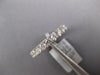 LARGE 2.12CT DIAMOND 18KT WHITE GOLD 3.5MM COMFORT FIT ETERNITY ANNIVERSARY RING