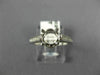 ANTIQUE .46CT DIAMOND 14K WHITE GOLD FILIGREE SEMI MOUNT ENGAGEMENT RING #12029