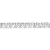 ESTATE LARGE 9.0CT DIAMOND 14KT GOLD 3D ROUND TENNIS BRACELET