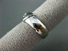 ESTATE .30CT DIAMOND SOLITAIRE 14KT WHITE & YELLOW GOLD MENS GYPSY RING #5445