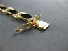 1.08CT DIAMOND & AAA ONYX 14K YELLOW GOLD MARQUISE SHAPE & ROUND BRACELET #27042